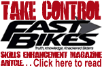 Fast Bikes magazine article on Take Control Skills Enhancement day