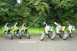 Off-road bike fleet